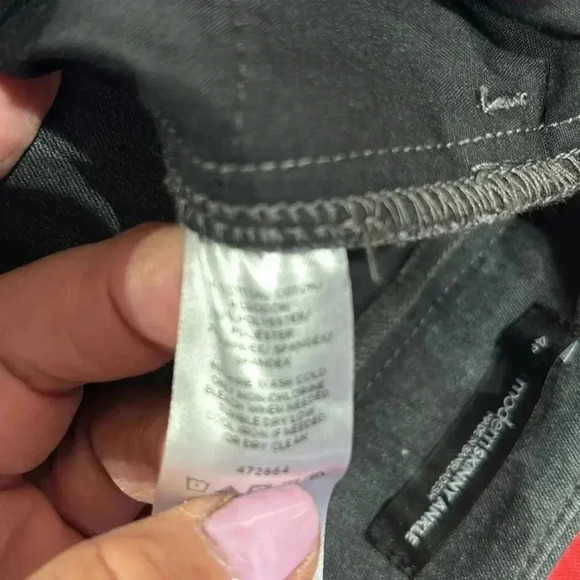 LOFT Modern Skinny leg ankle,slim thru hip & thigh,stretch, pockets, belt loop - Picture 9 of 9